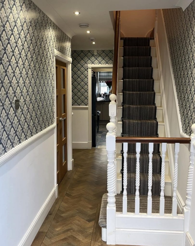 Hallway wallpapering in Ashton-under-Lyne